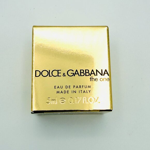 3743 DOLCE GABBANA THE ONE NEW HIGH END DELUXE SAMPLE SIZE - Picture 2 of 3